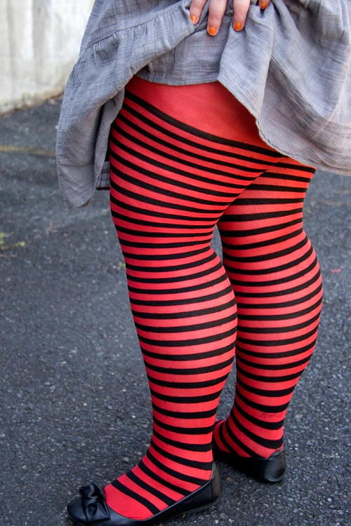 Plus Size Striped Tights - Image 6