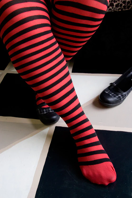 Plus Size Striped Tights - Image 8