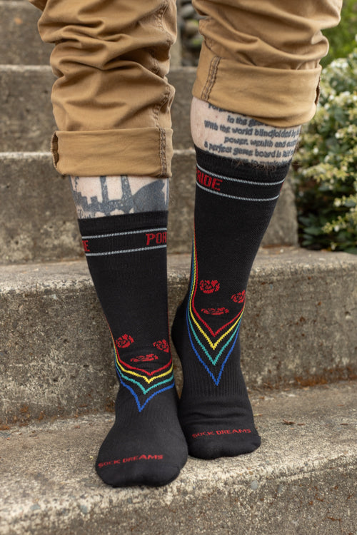 Portland Pride Crew Socks - Image 5