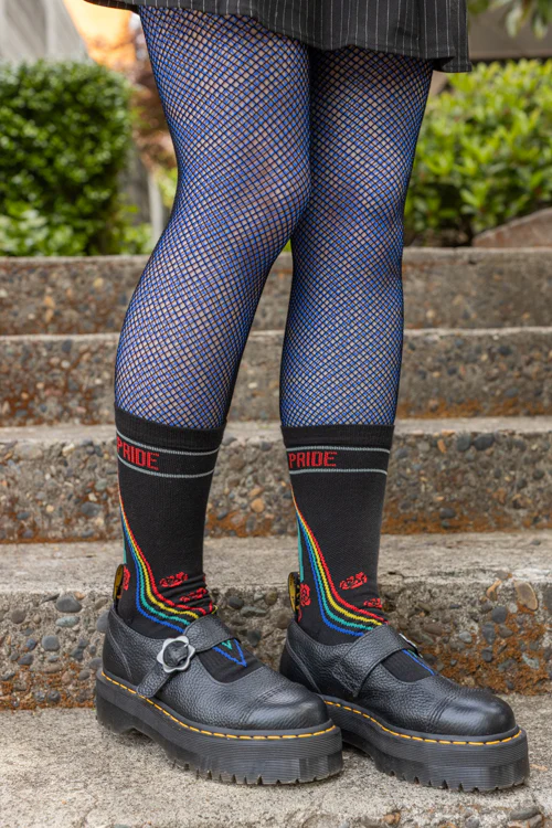Portland Pride Crew Socks - Image 8