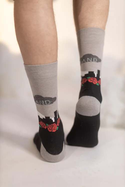 Portland Rose Crew Socks - Image 5
