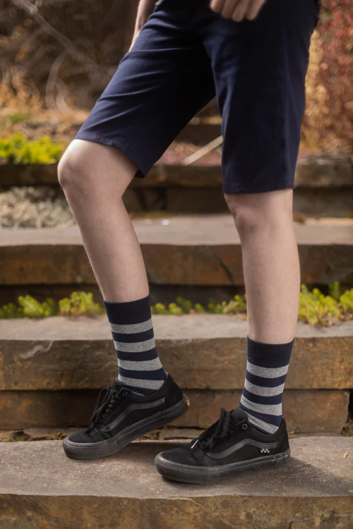 Preppy Striped Tube Socks - Image 10