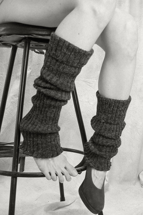 Ribbed Knit Leg Warmers - Image 5