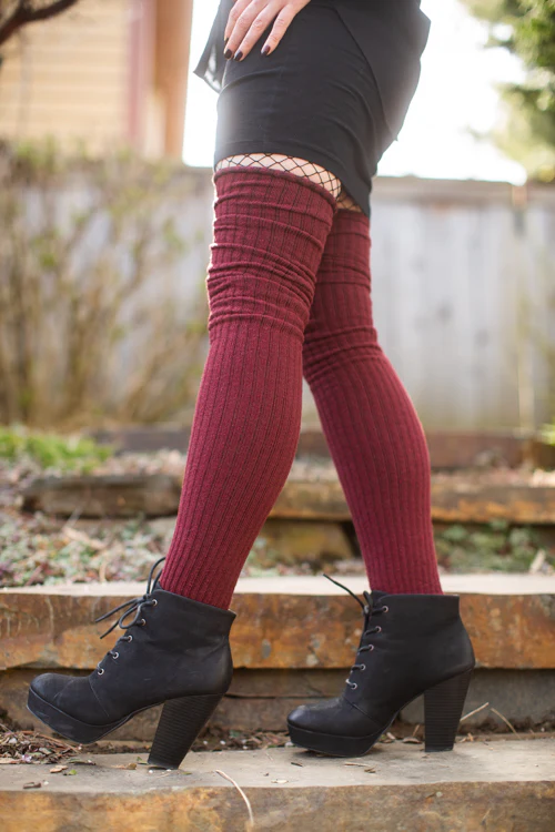 Ribbed M Stockings - Image 10