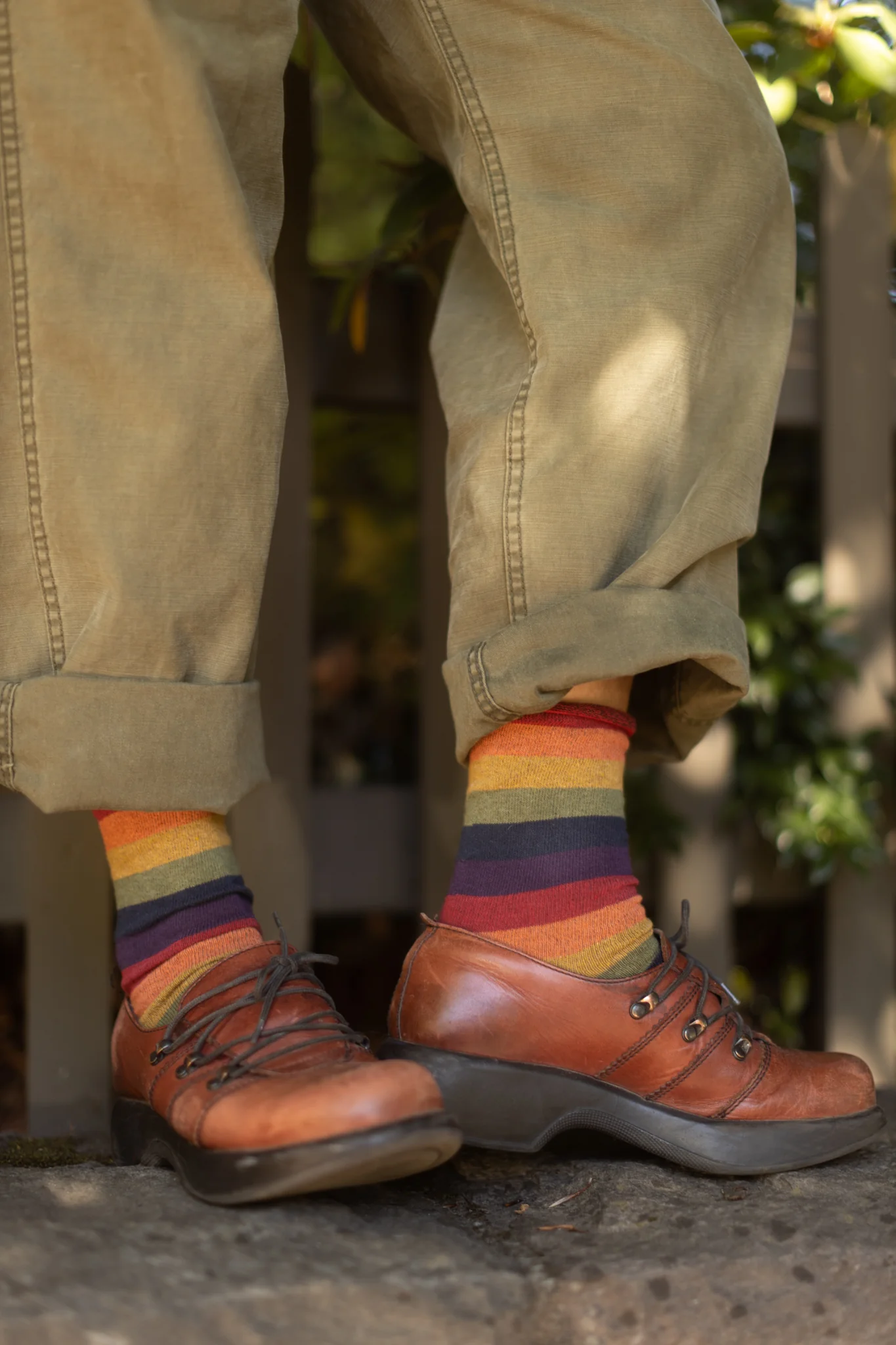 Roll Top Crew - Harvest Rainbow - Image 2