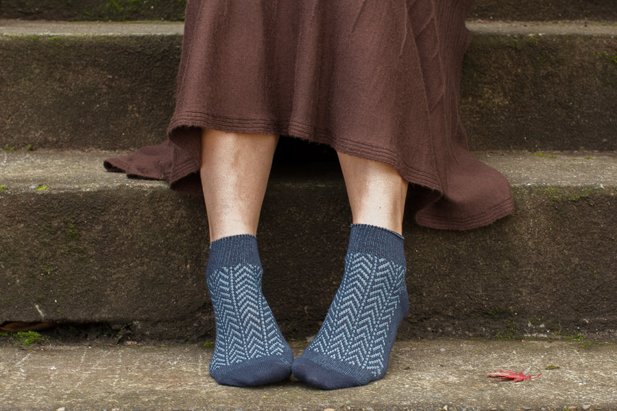 Shorty Chevron Anklet - Image 9