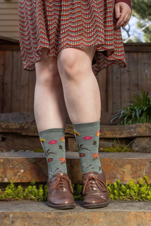 Shroom Bloom Wool Lightweight Crew - Image 8
