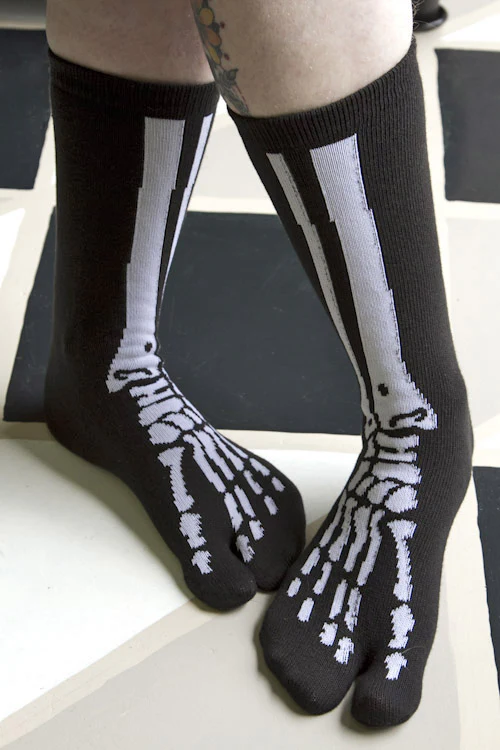 Skeleton Tabi Socks - Image 3