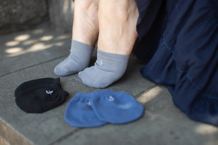 Solid Half Socks 3 Pack - Image 3