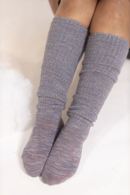Space Dyed Scrunchy Socks - Image 15