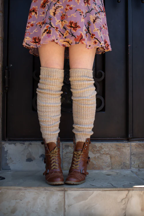 Space Dyed Scrunchy Socks - Image 2