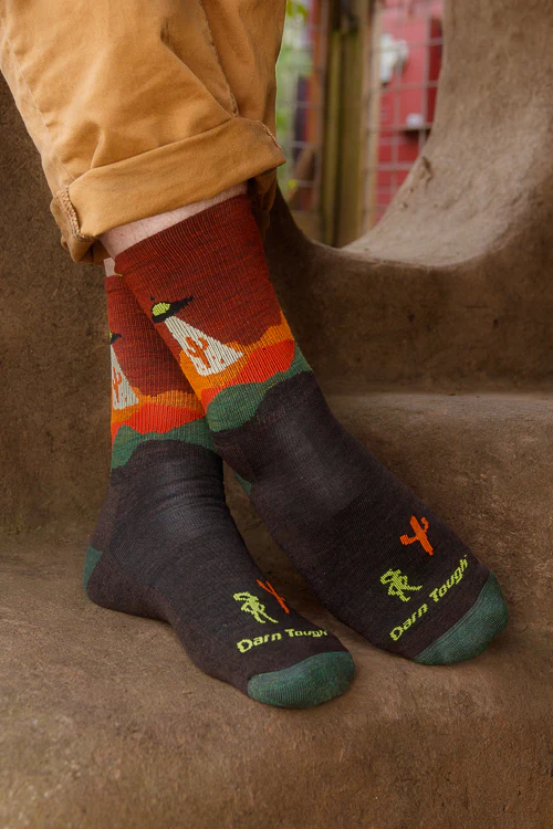 Spaced Out Wool Hiking Crew - Image 3