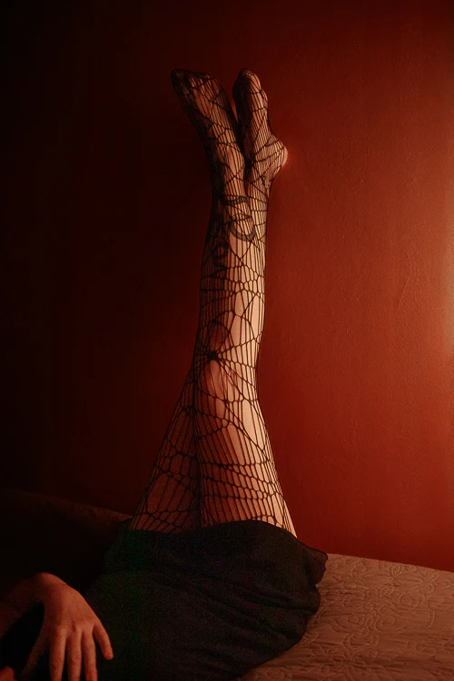 Spinner Thread Net Tights - Image 8