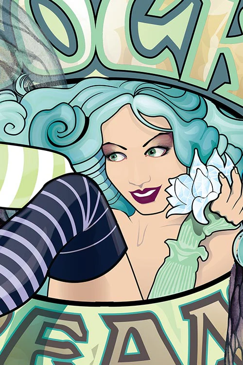 Spring Faerie Sticker - Image 2