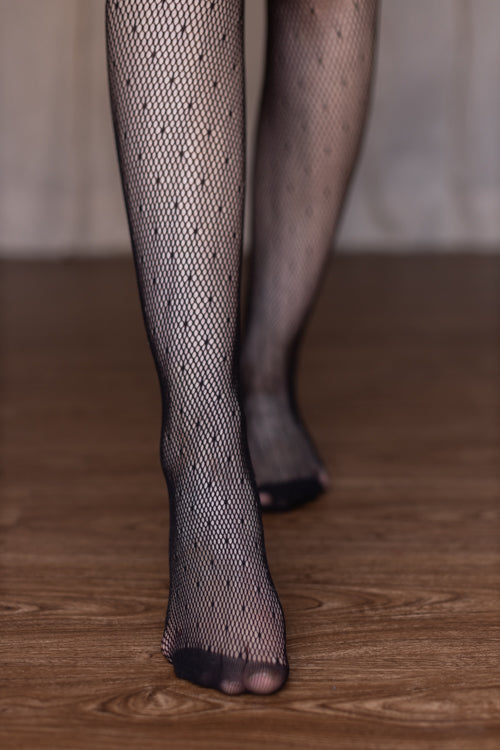 Starry Divinity Fishnet Tights - Image 5