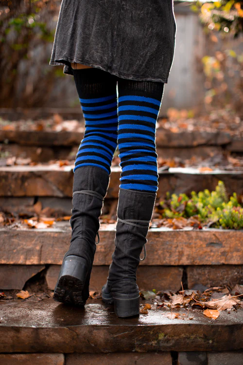 Super Stripes Thigh High Socks - Image 10
