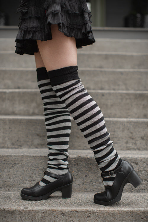 Super Stripes Thigh High Socks - Image 3