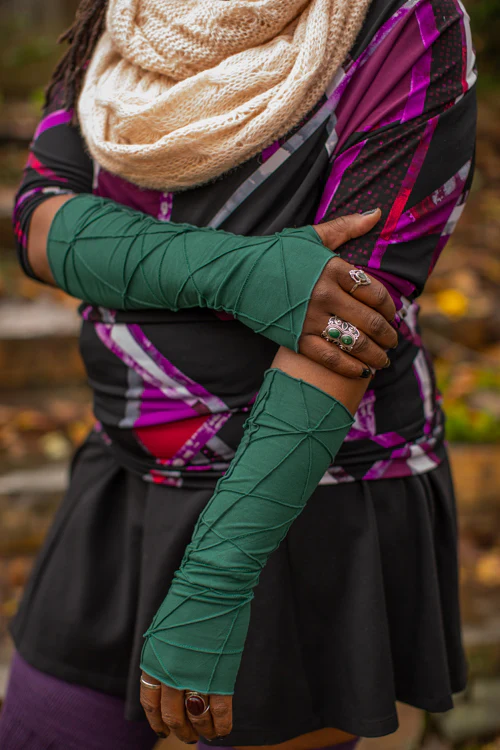 Textured Arm Warmers - Image 17