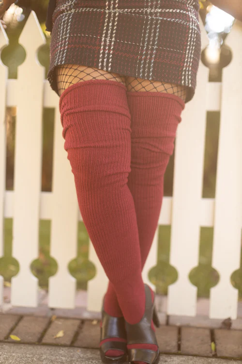 Thunda Thighs Solid Thigh Highs - Image 10