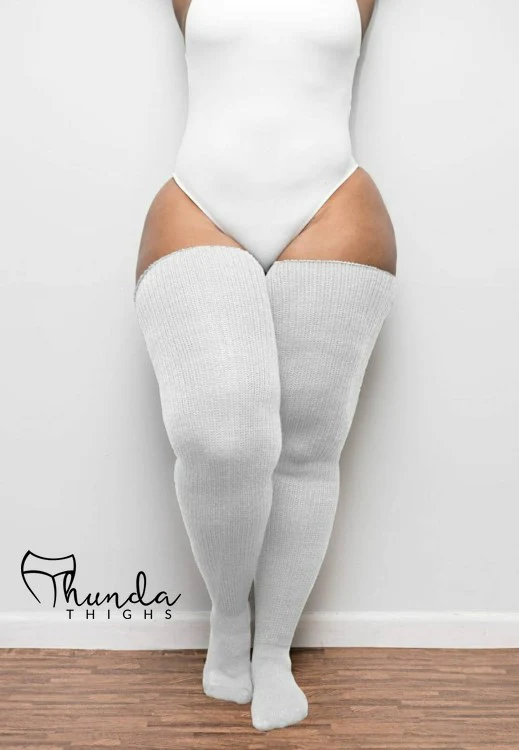 Thunda Thighs Solid Thigh Highs - Image 18