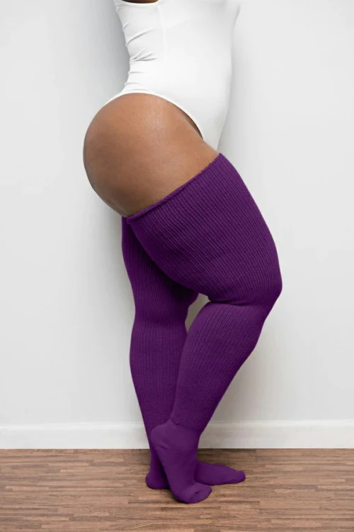 Thunda Thighs Solid Thigh Highs - Image 4