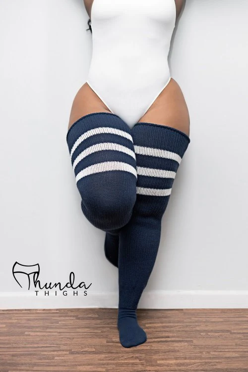 Thunda Thighs Top Stripe Thigh Highs - Image 8