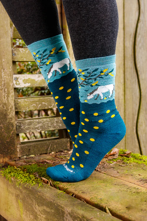 Unicorn Wild Life Wool Crew - Image 2