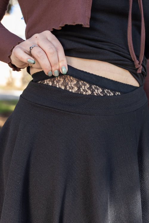 Vertical Braid Locks Net Tights - Image 7