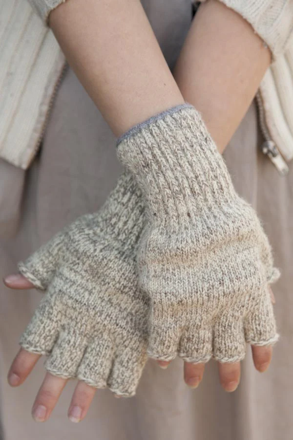 Wool Fingerless Gloves - Image 15