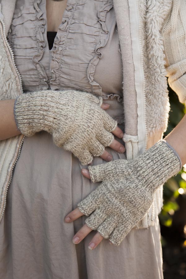Wool Fingerless Gloves - Image 16