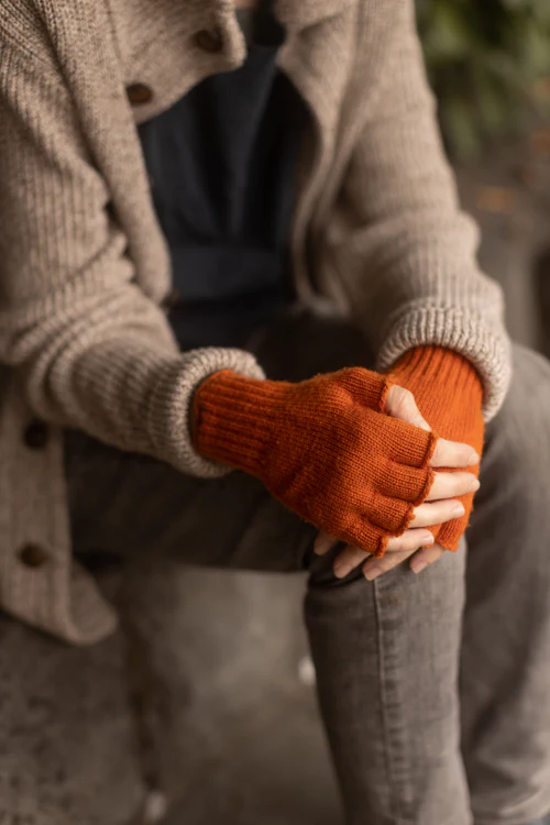 Wool Fingerless Gloves - Image 19