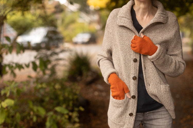 Wool Fingerless Gloves - Image 21