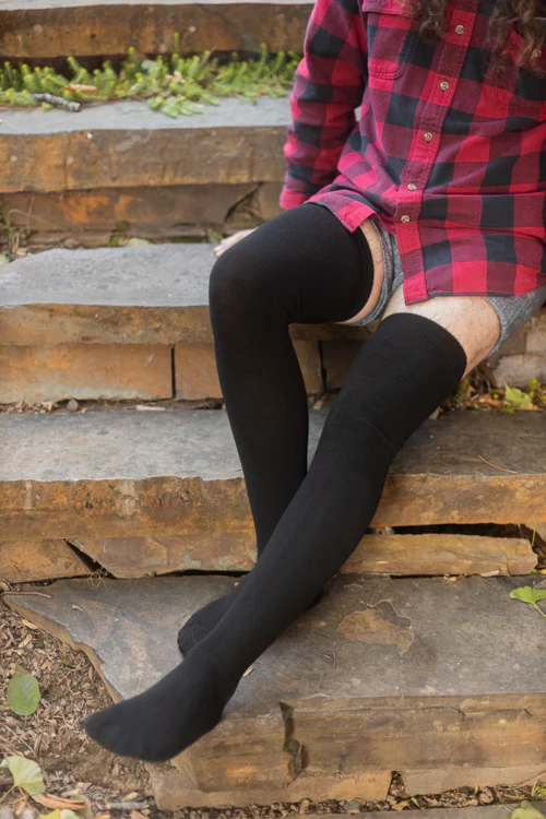 XL-FOOT Longer Cozy Acrylic Extraordinary Thigh High - Image 3