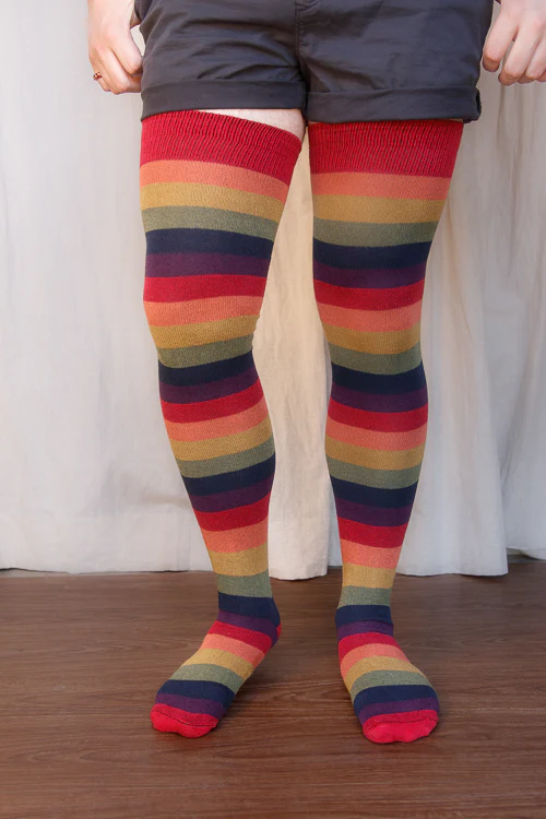 XL-FOOT Longer Harvest Rainbow Extraordinary Socks - Image 4