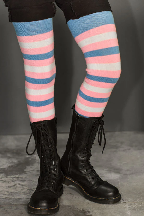 XL-FOOT Longer Original Pride Stripes Socks - Image 13