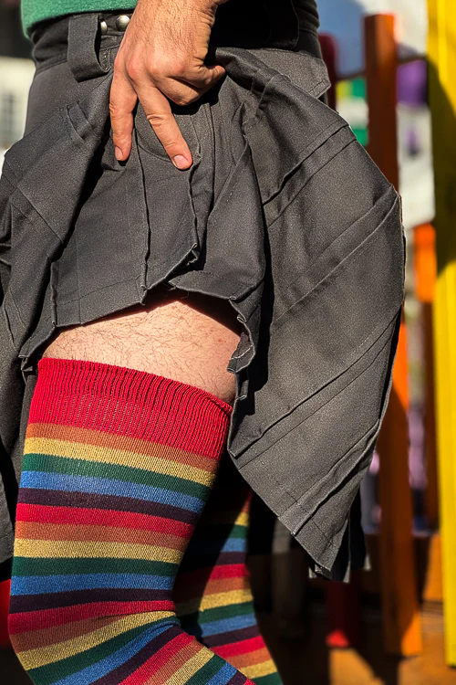 XL-FOOT Longer Over the Rainbow Extraordinary Thigh High - Image 3