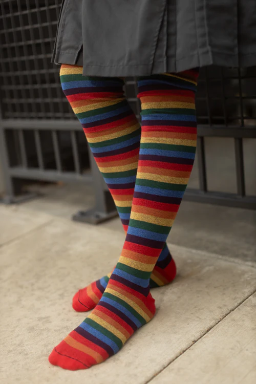 XL-FOOT Longer Over the Rainbow Extraordinary Thigh High - Image 5