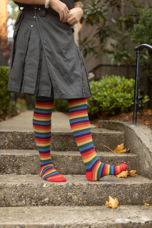 XL-FOOT Longer Over the Rainbow Extraordinary Thigh High - Image 6