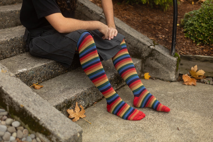 XL-FOOT Longer Over the Rainbow Extraordinary Thigh High - Image 7