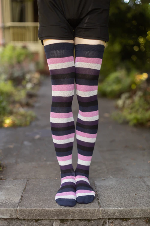 XL-FOOT Longer Pride Stripes Extraordinary Socks - Image 16