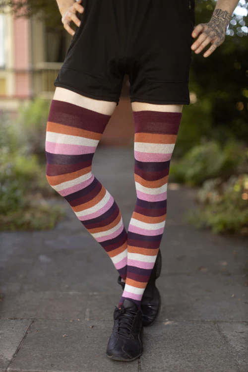 XL-FOOT Longer Pride Stripes Extraordinary Socks - Image 19