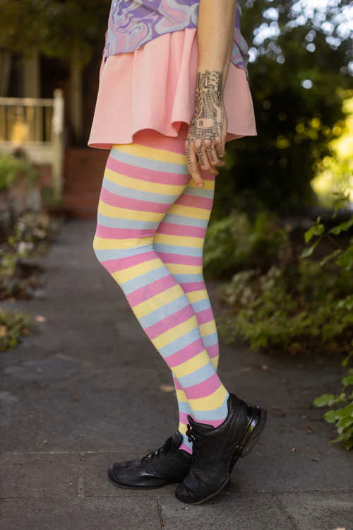 XL-FOOT Longer Pride Stripes Extraordinary Socks - Image 26