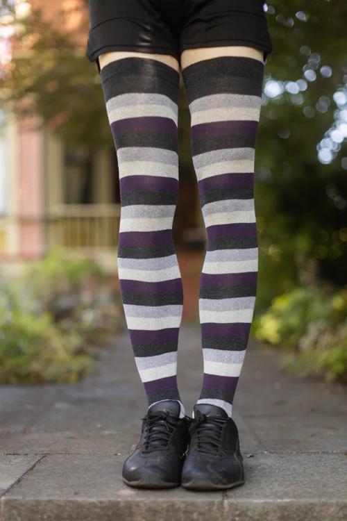 XL-FOOT Longer Pride Stripes Extraordinary Socks - Image 5