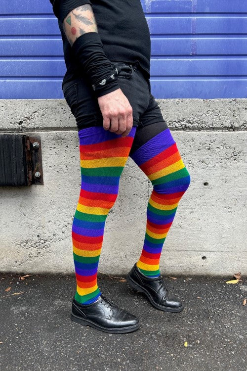 XL-FOOT Longer Radiant Rainbow Extraordinary Socks - Image 3