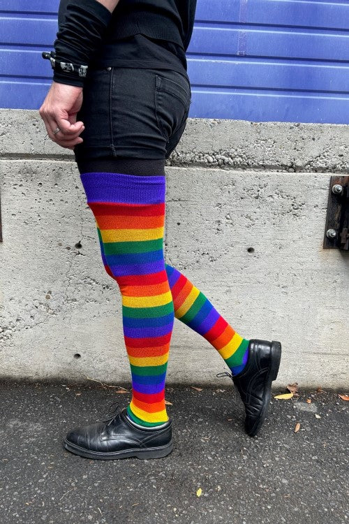 XL-FOOT Longer Radiant Rainbow Extraordinary Socks - Image 4