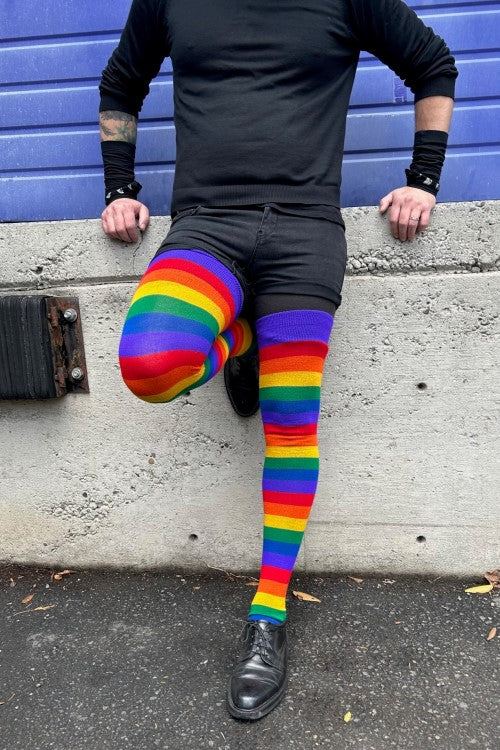 XL-FOOT Longer Radiant Rainbow Extraordinary Socks - Image 5