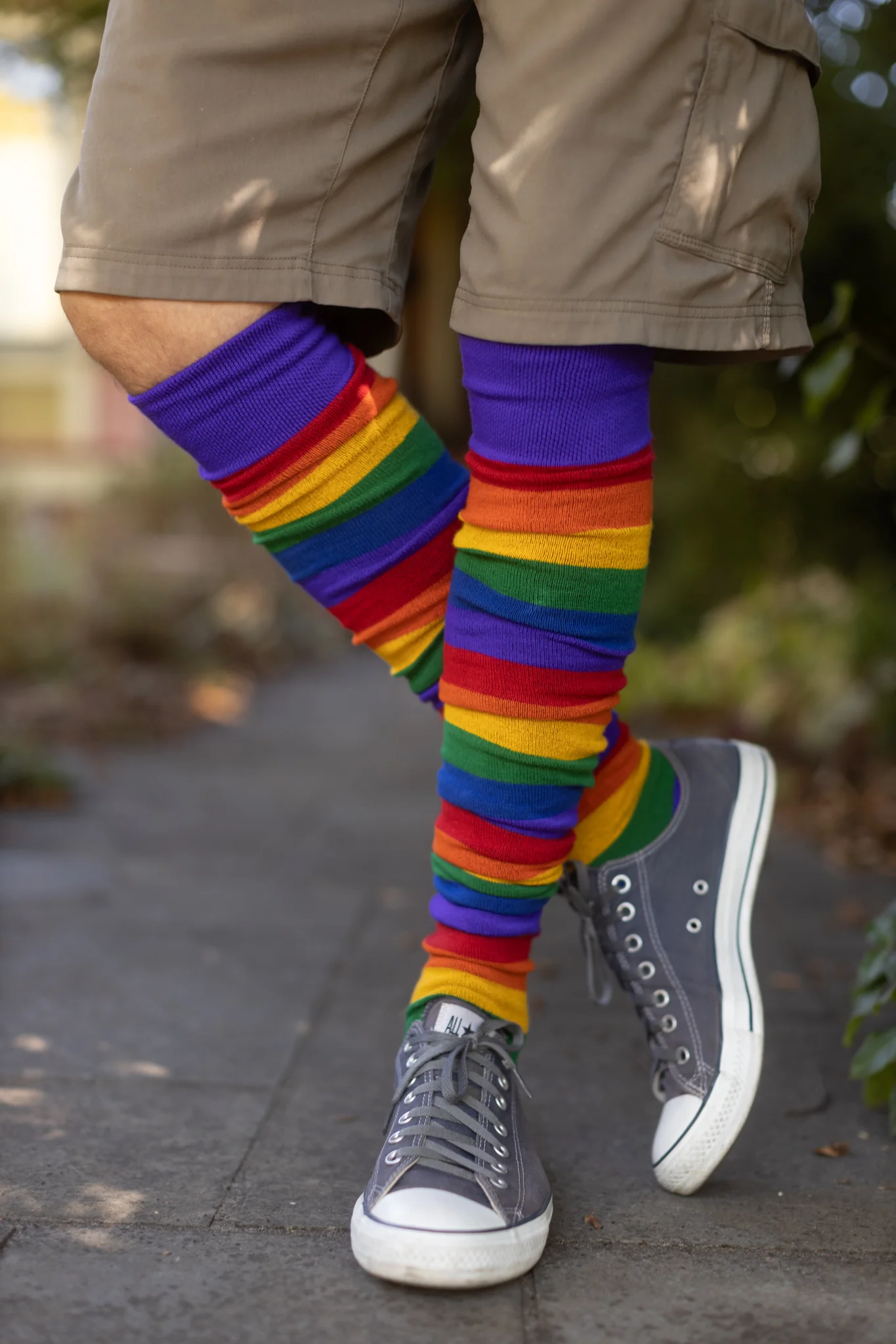 XL-FOOT Longer Radiant Rainbow Extraordinary Socks - Image 6
