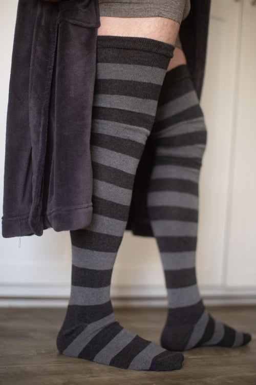 XL-FOOT Longer Striped Extraordinary Thigh High - Image 14