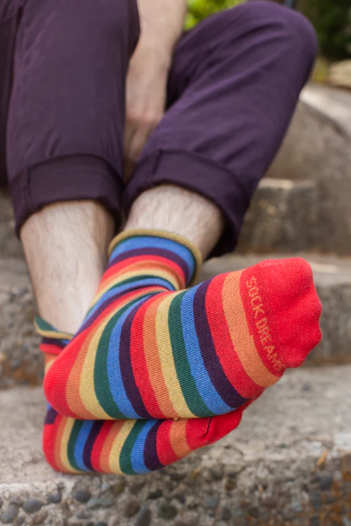 XL-FOOT Over the Rainbow Roll Top Crew - Image 5